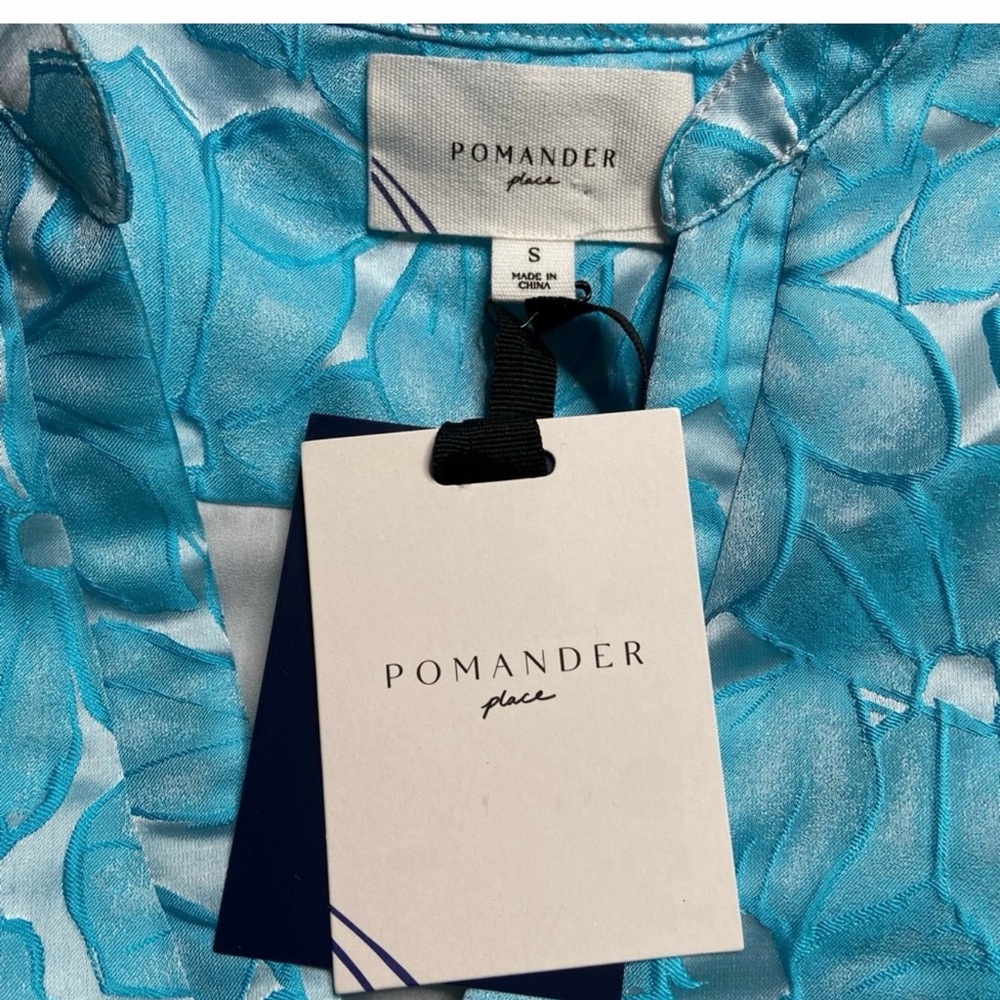 Pomander Place Blue Mini Dress